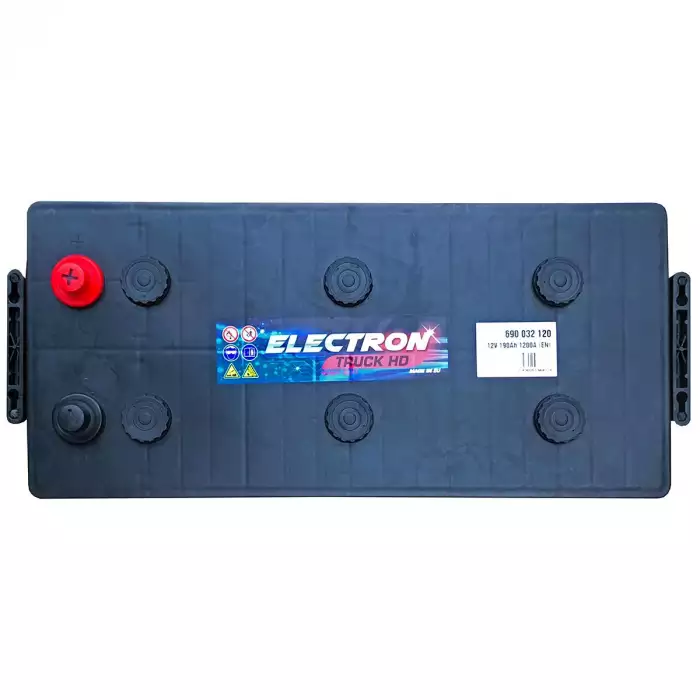 Автомобільний акумулятор ELECTRON TRUCK HD 6СТ-190Ah Аз 1200А (EN) 690032115