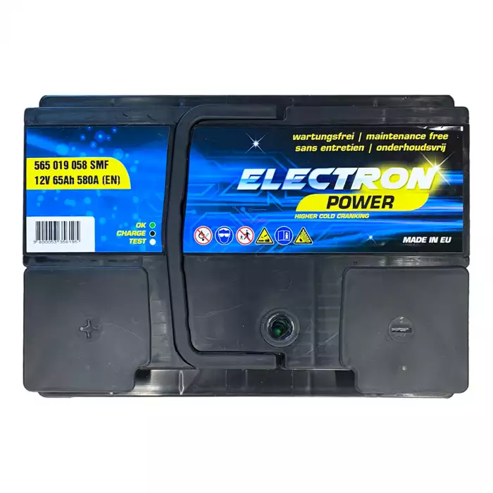 Автомобільний акумулятор ELECTRON POWER 6СТ 65Ah Аз 580А (EN) 565119058 SMF