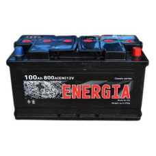 Автомобільний акумулятор ENERGIA 6СТ-100Ah АзЕ 800A (EN)
