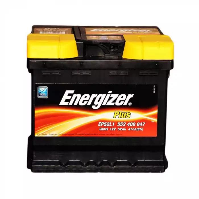 Автомобильный аккумулятор Energizer Plus 6СТ-52Ah АзЕ 470A (EN) 552400047