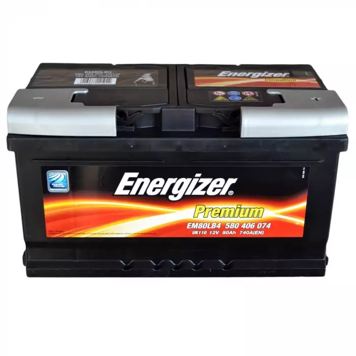 Автомобильный аккумулятор Energizer Premium 6СТ-80Ah АзЕ 740A (EN) 580406074