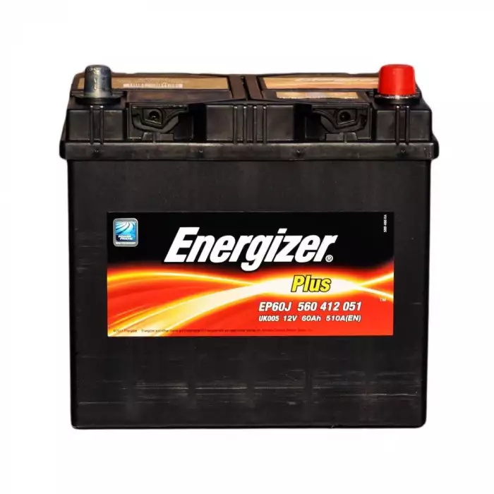 Автомобильный аккумулятор Energizer Plus 6СТ-60Ah АзЕ ASIA 510A (EN) 560412051