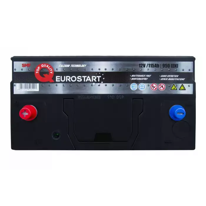 Автомобільний акумулятор EUROSTART 6СТ-115Ah Аз Asia 950A (EN) 615738095