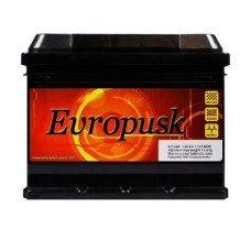 Автомобільний акумулятор Evropusk 6СТ-60Аh АзЕ 510A ev004