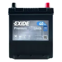 Автомобільний акумулятор EXIDE Premium 6СТ-40Ah АзЕ ASIA 350A (EN) EA406