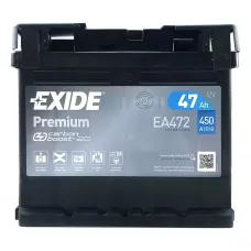 Автомобільний акумулятор EXIDE Premium Carbon Boost 6СТ-47Ah АзЕ 450A (EN) EA472