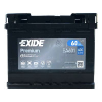 Автомобільний акумулятор EXIDE Premium Carbon Boost 2.0 6СТ-60Ah Аз 600A (EN) EA601