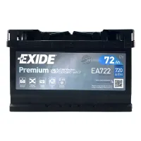 Автомобильный аккумулятор EXIDE Premium Carbon Boost 6СТ-72Ah АзЕ 720A (EN) EA722