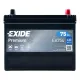 Автомобильный аккумулятор EXIDE Premium 6СТ-75Ah АзЕ ASIA 630A (EN) EA754