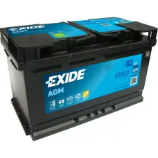 Автомобільний акумулятор EXIDE START-STOP AGM 6СТ-82Ah АзЕ 800А (EN) EK820