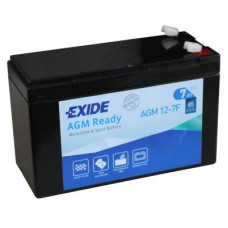 Мото акумулятор EXIDE Ready AGM 6СТ-7Ah Аз 12В 85А (EN) AGM12-7F