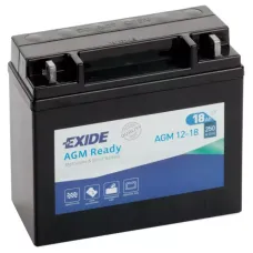 Мото акумулятор EXIDE Ready AGM 6СТ-18Ah АзЕ 12В 250А (EN) AGM12-18