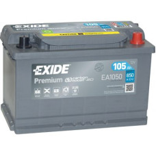 Автомобильный аккумулятор EXIDE Premium Carbon Boost 2.0 6СТ-105Ah АзЕ 850A (EN) EA1050