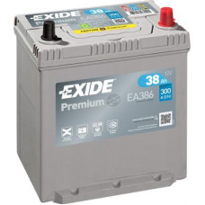 Автомобильный аккумулятор EXIDE Premium 6СТ-38Ah АзЕ ASIA 300A (EN) EA386