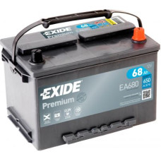 Автомобільний акумулятор EXIDE Premium 6СТ-68Ah АзЕ ASIA 650A (EN) EA680
