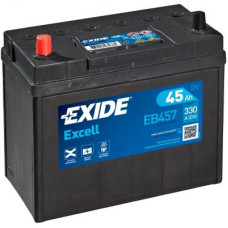 Автомобильный аккумулятор EXIDE Excell 6СТ-45Ah Аз ASIA 330A (EN) EB457