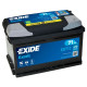 Автомобильный аккумулятор EXIDE Excell 6СТ-71Ah АзЕ 670A (EN) EB712