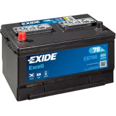 Автомобільний акумулятор EXIDE Excell 6СТ-78Ah Аз ASIA 850A (EN) EB788