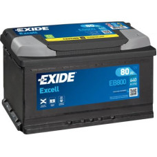 Автомобільний акумулятор EXIDE Excell 6СТ-80Ah АзЕ 640A (EN) EB800