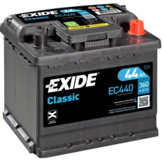 Автомобильный аккумулятор EXIDE Classic 6СТ-44Ah АзЕ 360A (EN) EC440
