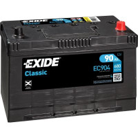 Автомобільний акумулятор EXIDE Classic 6СТ-90Ah АзЕ ASIA 680A (EN) EC904