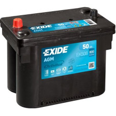Автомобільний акумулятор EXIDE Start-Stop AGM 6СТ-50Ah Аз 800A (EN) EK508