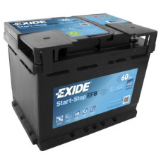 Автомобильный аккумулятор EXIDE Start-Stop EFB 6СТ-60Ah АзЕ 640A (EN) EL600