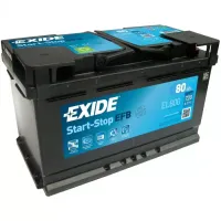 Автомобільний акумулятор EXIDE Start-Stop EFB 6СТ-80Ah АзЕ 800A (EN) EL800