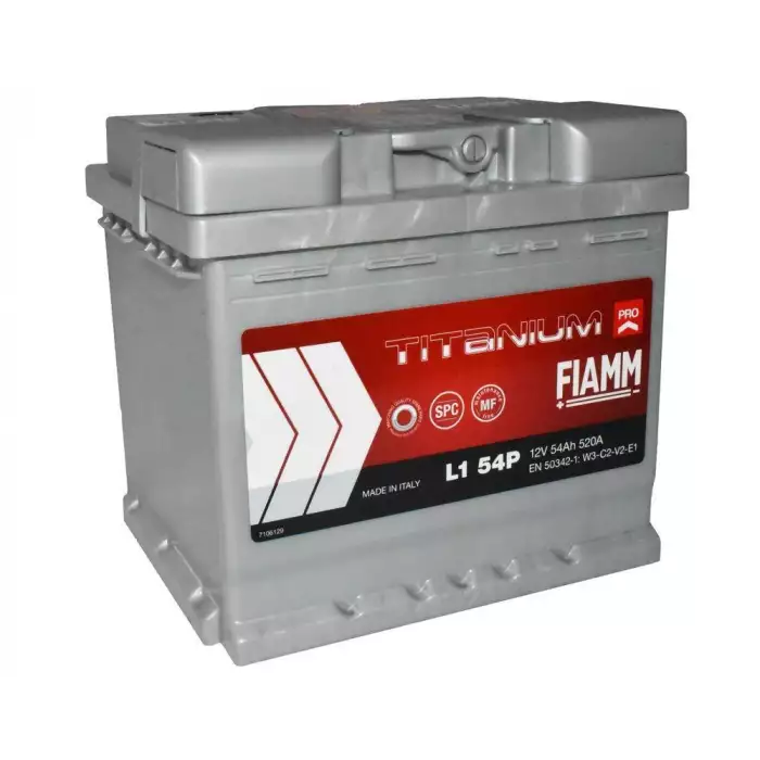 Автомобильный аккумулятор FIAMM Titanium Pro 6СТ-54Ah АзЕ 520A (EN) 7905145