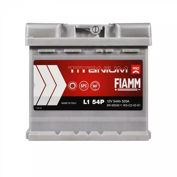 Автомобильный аккумулятор FIAMM Titanium Pro 6СТ-54Ah АзЕ 520A (EN) 7905145