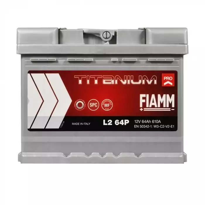 Автомобільний акумулятор FIAMM Titanium Pro 6СТ-64Ah АзЕ 610A (EN) 7905150