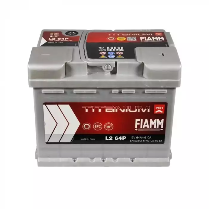 Автомобільний акумулятор FIAMM Titanium Pro 6СТ-64Ah АзЕ 610A (EN) 7905150