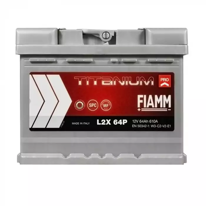 Автомобильный аккумулятор FIAMM Titanium Pro 6СТ-64Ah Аз 610A (EN) 7905151