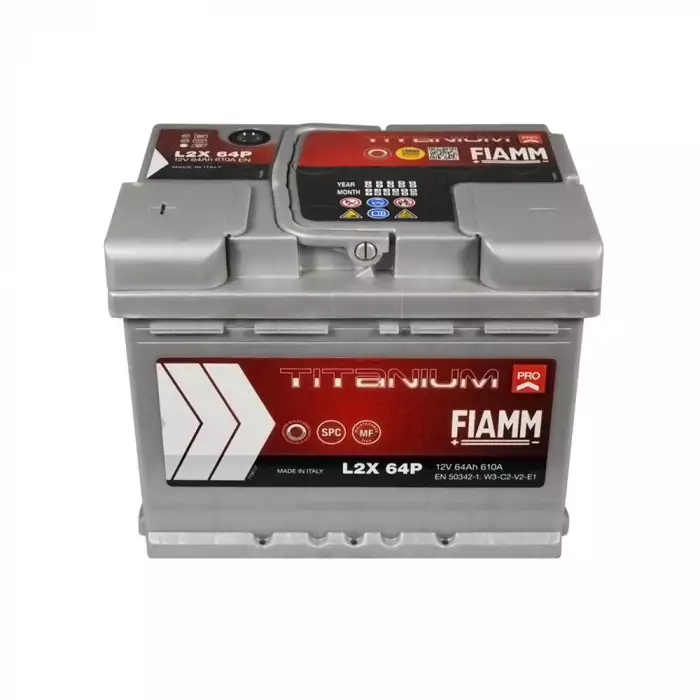Автомобильный аккумулятор FIAMM Titanium Pro 6СТ-64Ah Аз 610A (EN) 7905151