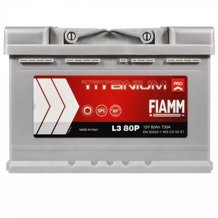 Автомобільний акумулятор FIAMM Titanium Pro 6СТ-80Ah АзЕ 730A (EN) 7905157