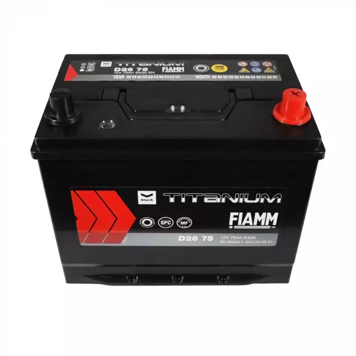 Автомобільний акумулятор FIAMM Titanium Black 6СТ-75Ah АзЕ Asia 640A (EN) 7905188