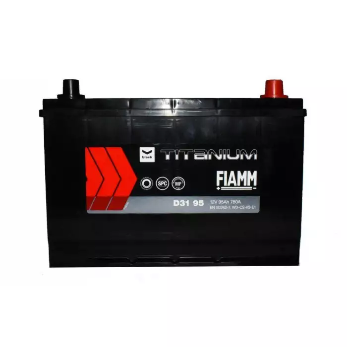 Автомобильный аккумулятор FIAMM Titanium Black 6СТ-95Ah АзЕ Asia 760A (EN) 7905194