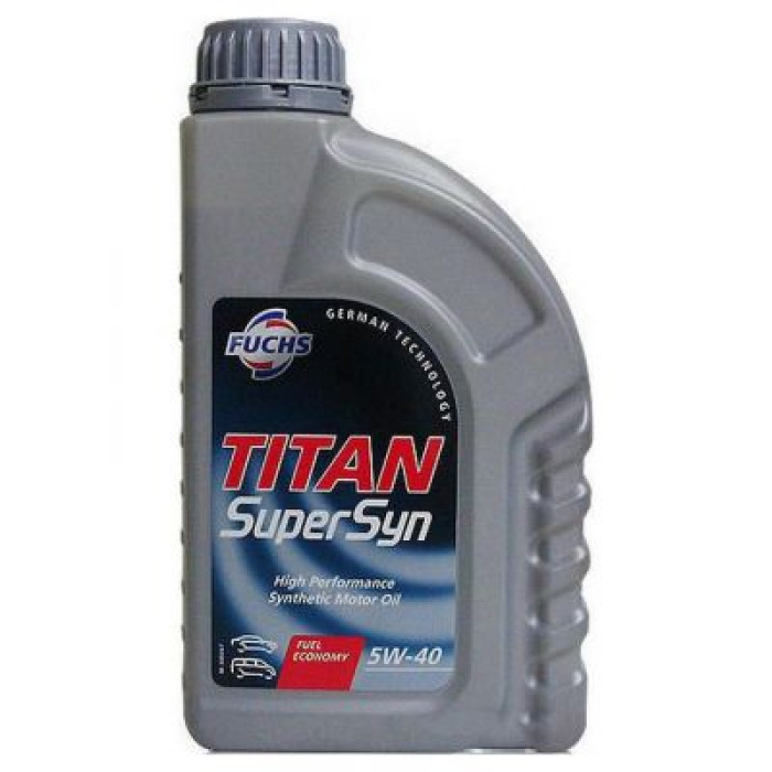 Автомобільна моторна олива FUCHS TITAN SUPERSYN 5W-40 1л