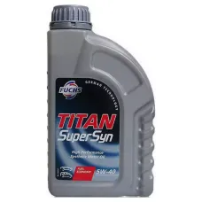 Автомобільна моторна олива FUCHS TITAN SUPERSYN 5W-40 1л
