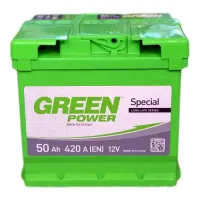 Автомобільний акумулятор GREEN POWER 6СТ-50Ah Аз 420A (EN)
