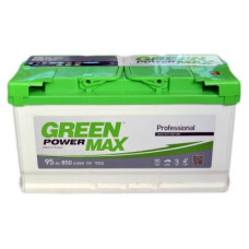 Автомобильный аккумулятор GREEN POWER MAX 6СТ-95Ah АзЕ 850A (EN)