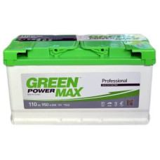 Автомобильный аккумулятор GREEN POWER MAX 6СТ-110Ah АзЕ 950A (EN)