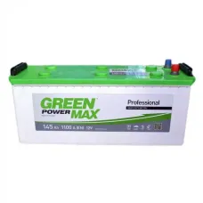 Автомобильный аккумулятор GREEN POWER MAX 6СТ-145Ah Аз 1100A (EN)