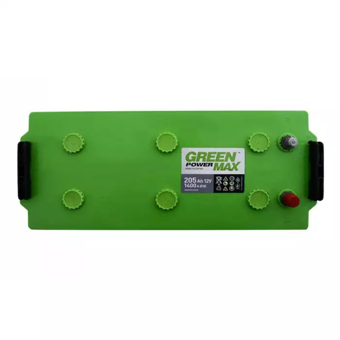Автомобильный аккумулятор GREEN POWER MAX 6СТ-205Ah Аз 1400A (EN)