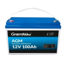 Аккумулятор тяговий GreenAkku JM12-100 AGM 100Ah Аз  JM12-100