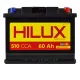 Автомобильный аккумулятор HILUX Black (L2) 60Ah 510A R+