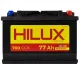 Автомобильный аккумулятор HILUX Black (L3) 77Ah 700A R+