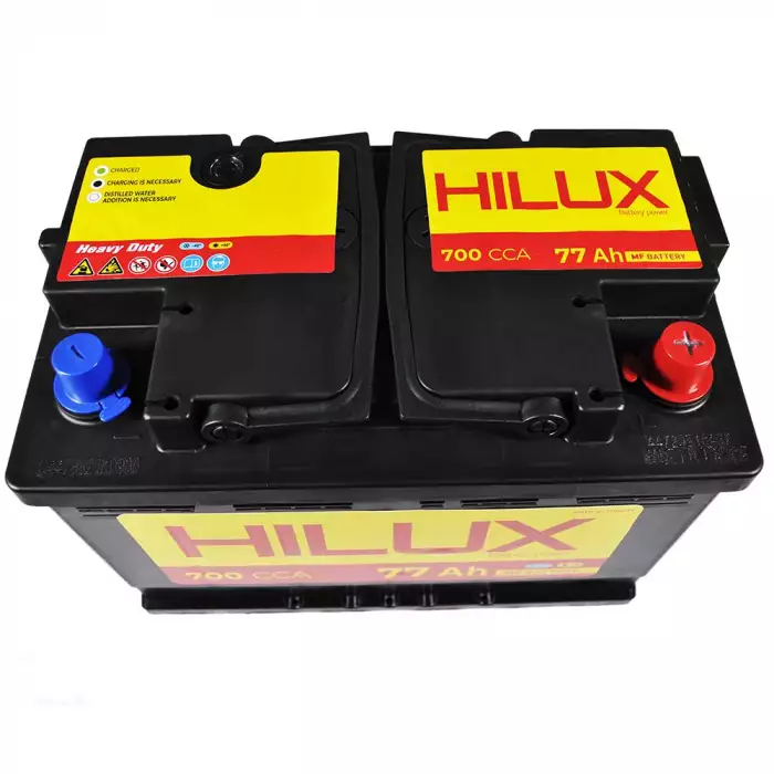 Автомобильный аккумулятор HILUX Black (L3) 77Ah 700A R+