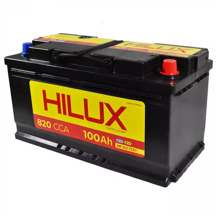 Атомобильный аккумулятор HILUX Black (L5) 100Ah 820A R+