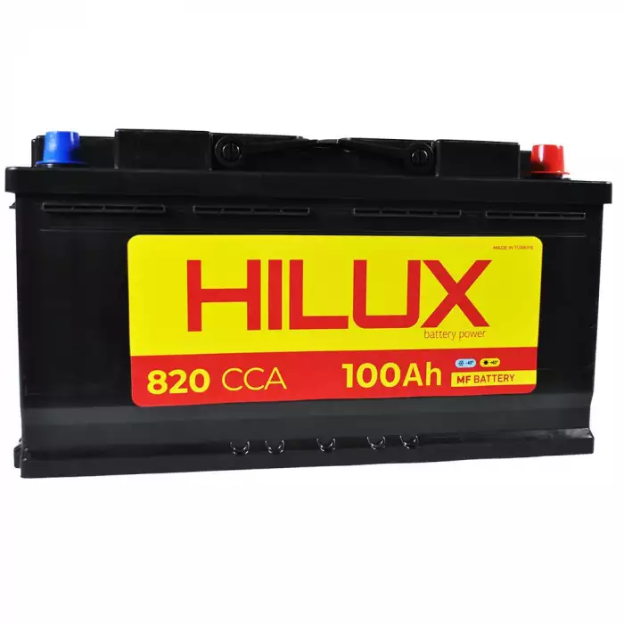 Атомобильный аккумулятор HILUX Black (L5) 100Ah 820A R+